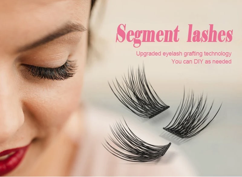segmented lashes
